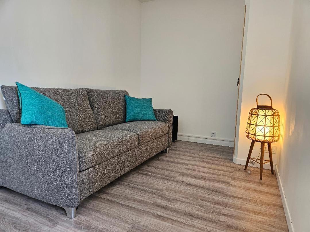 Appartement 4 Personnes Vue Mer A Santec Au Pied De La Plage Du Dossen Bagian luar foto
